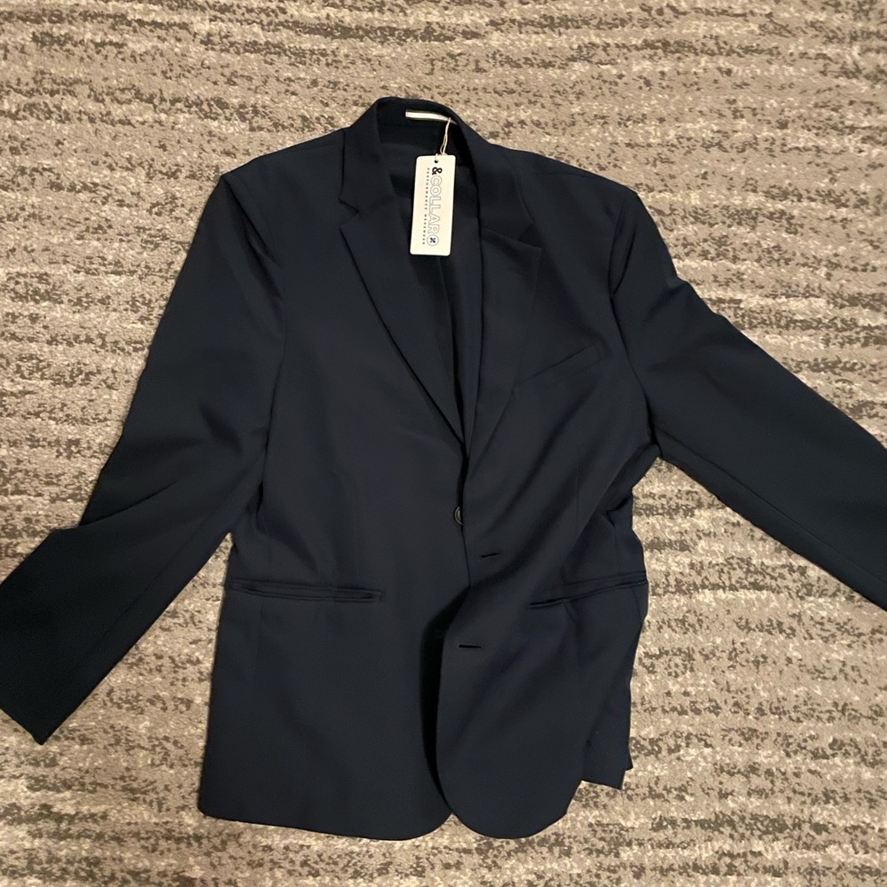 &collar blazer